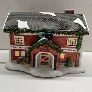 Christmas Valley Collection Valley Implement Dealer Light Up Christmas  Ceramic